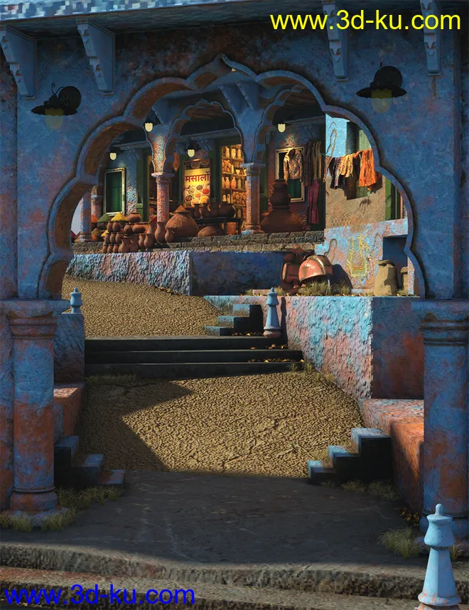 The Blue City Kit模型的图片6