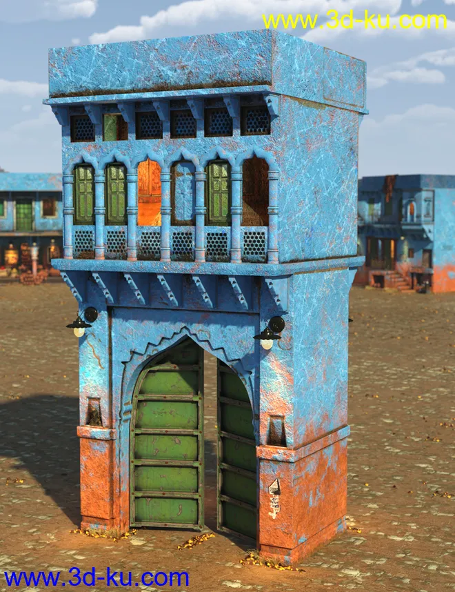 The Blue City Kit模型的图片9