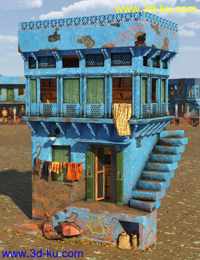 The Blue City Kit模型的图片11