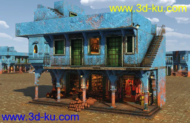 The Blue City Kit模型的图片12