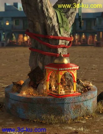 3D打印模型The Blue City Kit的图片