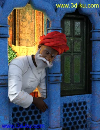 3D打印模型The Blue City Kit的图片