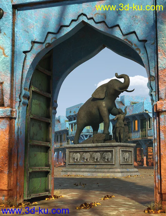 The Blue City Kit Presets模型的图片1