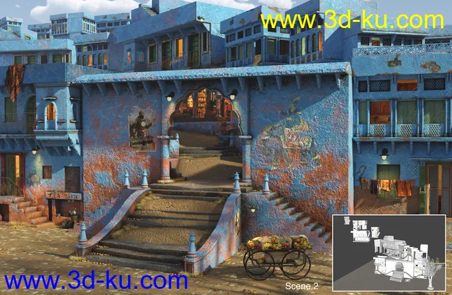 The Blue City Kit Presets模型的图片3