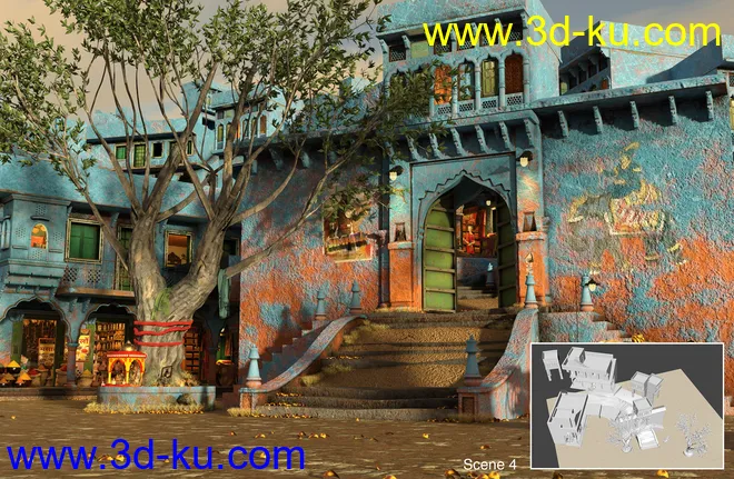 The Blue City Kit Presets模型的图片5