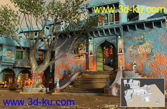 3D打印模型The Blue City Kit Presets的图片