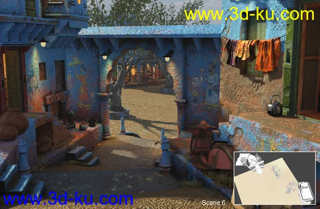 The Blue City Kit Presets模型的图片7