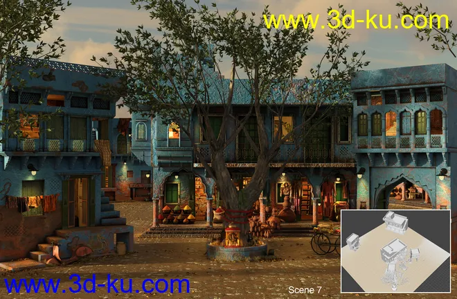 The Blue City Kit Presets模型的图片8