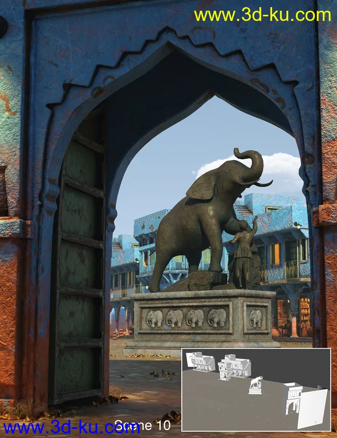 The Blue City Kit Presets模型的图片11