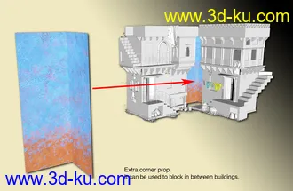 3D打印模型The Blue City Kit Presets的图片