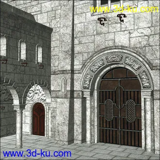 3D打印模型The Courtyard的图片