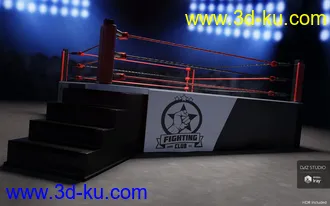 3D打印模型The Fighting Ring的图片