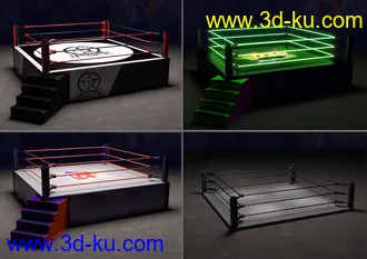 3D打印模型The Fighting Ring的图片