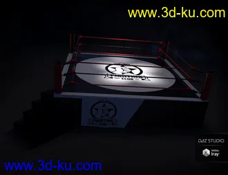 3D打印模型The Fighting Ring的图片