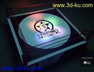 3D打印模型The Fighting Ring的图片
