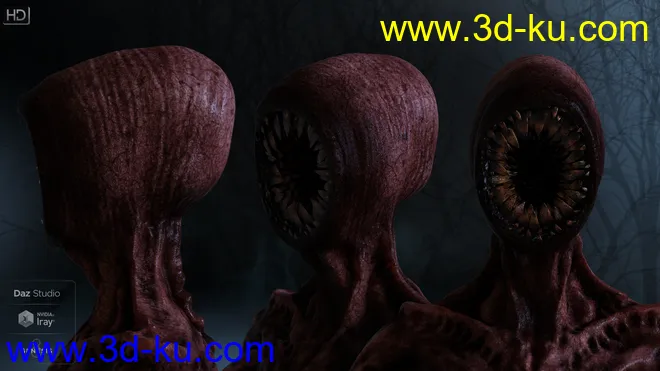 The Gobbler HD for Genesis 8 Male模型的图片6