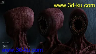 3D打印模型The Gobbler HD for Genesis 8 Male的图片