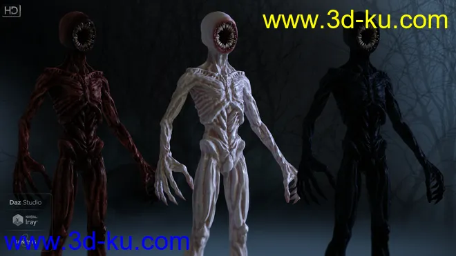 The Gobbler HD for Genesis 8 Male模型的图片7