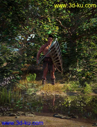 3D打印模型The Greenwood Vol 1 Sycamore Trees的图片