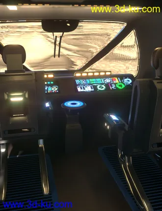 3D打印模型The Hammerhead X7A Explorer Starship的图片