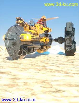 The Hammerhead X7A Explorer Starship模型的图片12