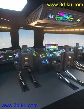 The Hammerhead X7A Explorer Starship模型的图片15