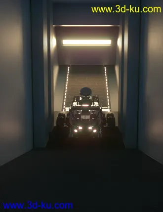 3D打印模型The Hammerhead X7A Explorer Starship的图片