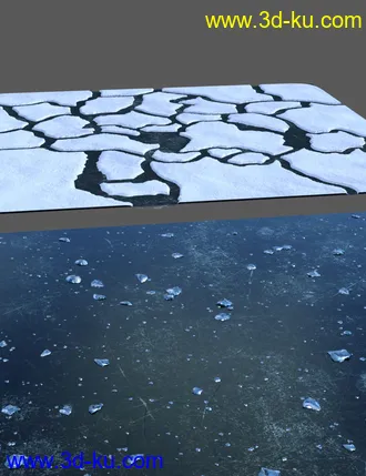 3D打印模型The Ice World Of Eros Prime Environment的图片