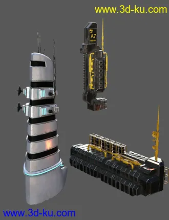 3D打印模型The Ice World Of Eros Prime Environment的图片