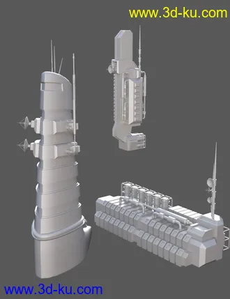 3D打印模型The Ice World Of Eros Prime Environment的图片