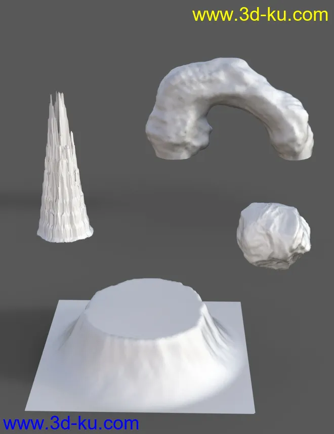 The Ice World Of Eros Prime Environment模型的图片13