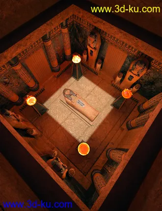 3D打印模型The Lapis Pyramid Tomb的图片