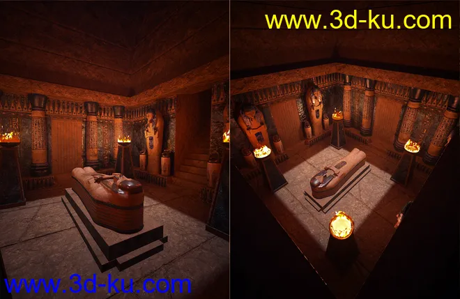 The Lapis Pyramid Tomb模型的图片5