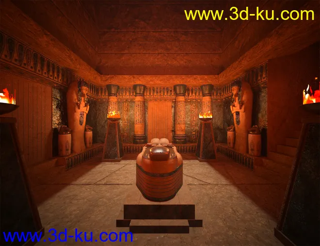 The Lapis Pyramid Tomb模型的图片6