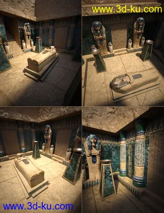 3D打印模型The Lapis Pyramid Tomb的图片