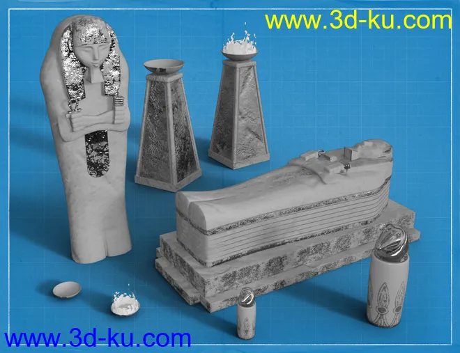 The Lapis Pyramid Tomb模型的图片10