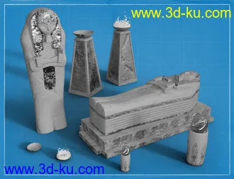 3D打印模型The Lapis Pyramid Tomb的图片