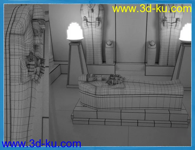 The Lapis Pyramid Tomb模型的图片12