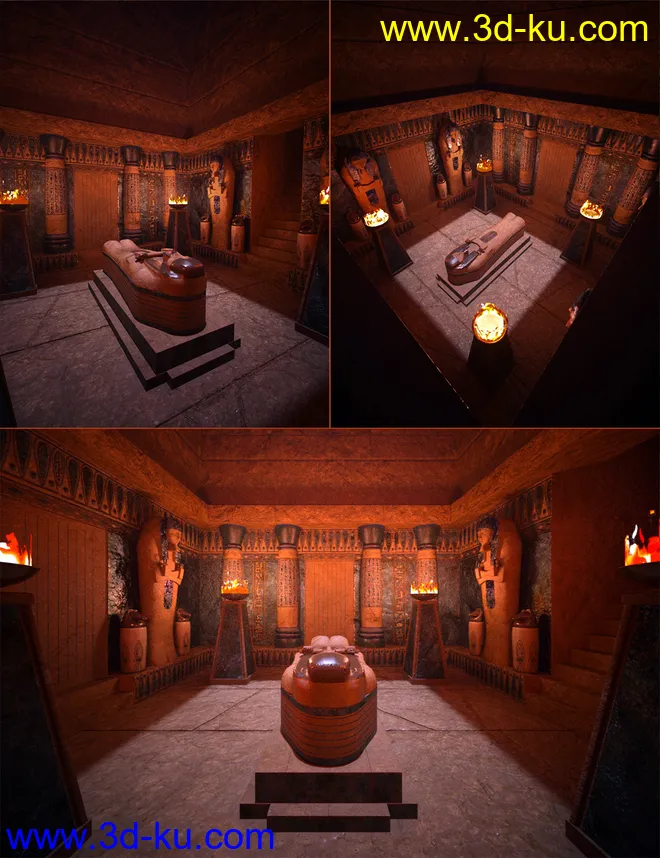 The Lapis Pyramid Tomb模型的图片13