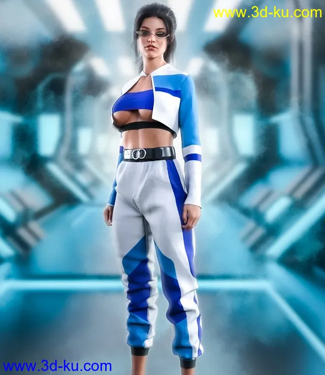 The Leader dForce outfit for Genesis 8 & 8.1 Females模型的图片1