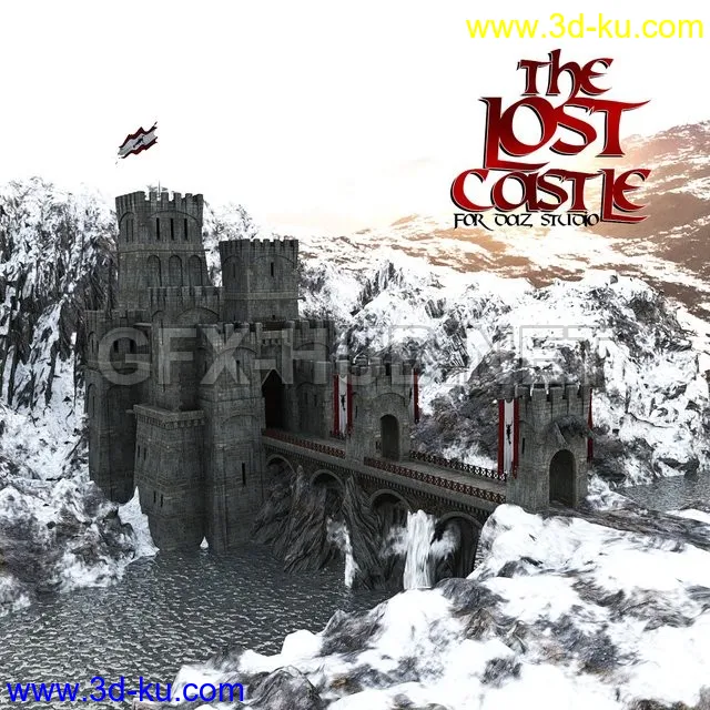 The Lost Castle for DS Iray模型的图片1