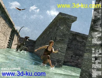 3D打印模型The Maze - Huge Labyrinth for Daz Studio的图片