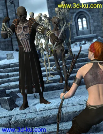 3D打印模型The Necromancer的图片