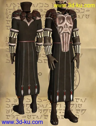 3D打印模型The Necromancer的图片