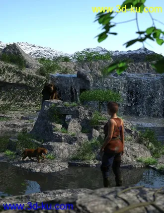 3D打印模型The Watering Hole的图片