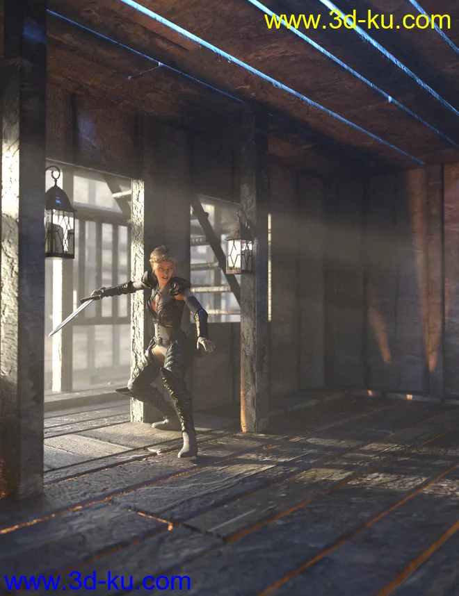 Timber Framed Houses 1模型的图片5