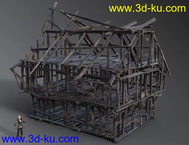 Timber Framed Houses 1模型的图片12