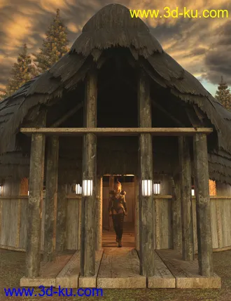 3D打印模型Timber Framed Houses 2的图片