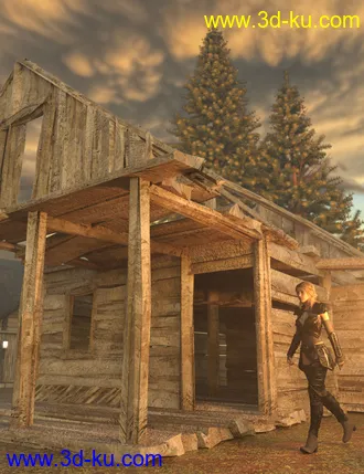 3D打印模型Timber Framed Houses 2的图片