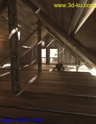 3D打印模型Timber Framed Houses 3的图片